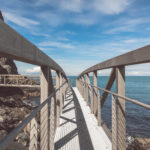 The Gobbins cliff path with coastal views