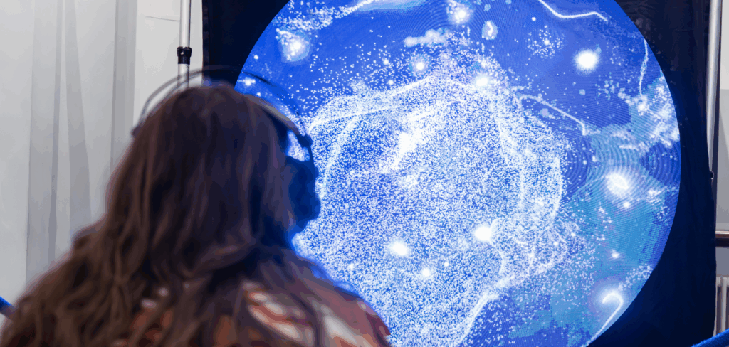 StoryDreamer immersive storytelling installation in Belfast.