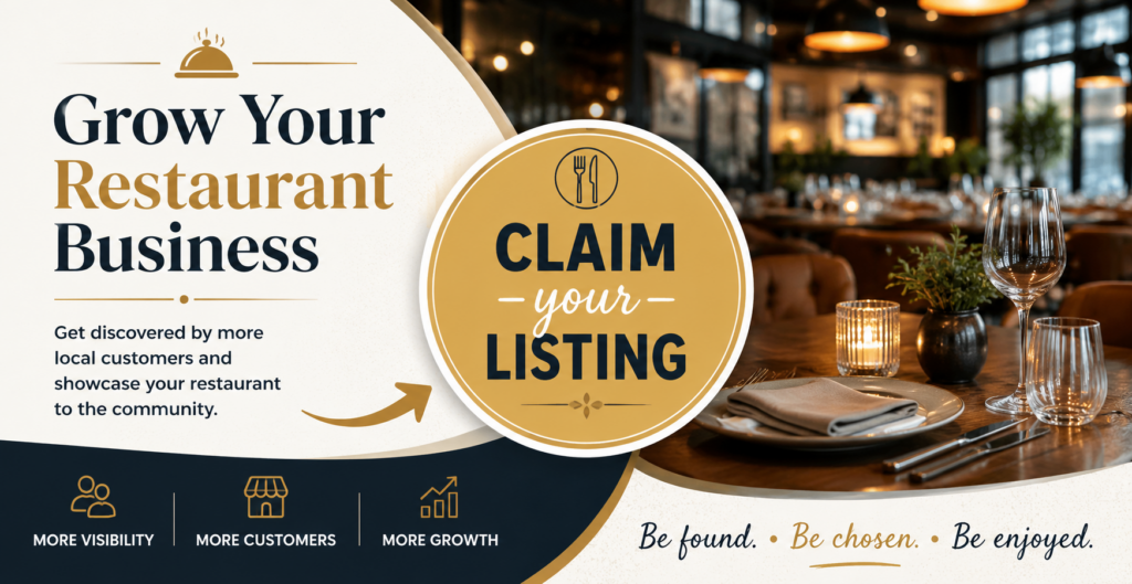 Claim your restaurant
