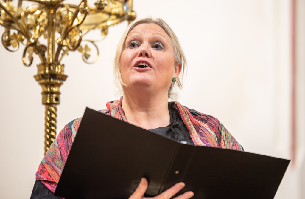 Gillian Rea member of Larne Drama Circle.