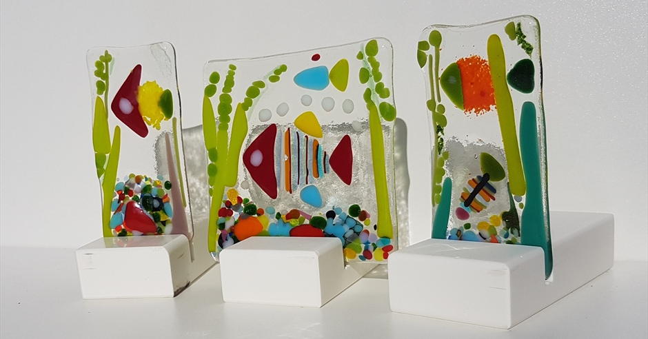 Fused glass workshop with Eleanor-Jayne McCartney at The Braid, Ballymena