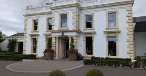 Heritage walking tour around Galgorm Resort with Glenburn Tours