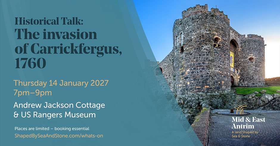 Historical Talk - The Invasion of Carrickfergus, 1760 Event image