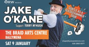 Jake O'Kane - Subtle As A Sledgehammer Tour Event image