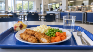 School meal banner