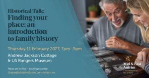 Historical Talk - Finding Your Place: An Introduction to Family History Event image
