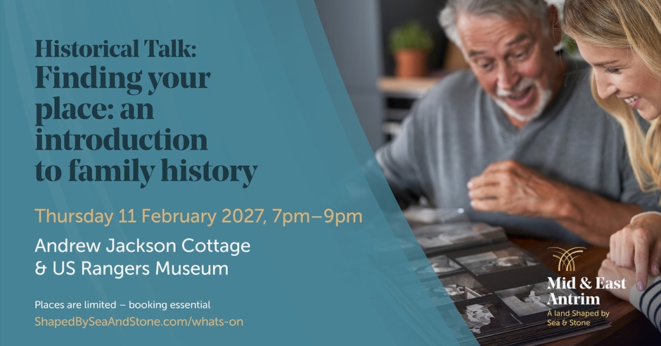 Historical Talk - Finding Your Place: An Introduction to Family History Event image