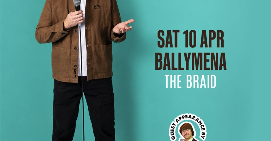 NI Comedy Present Paddy Raff - SURE WHO'D LISTEN? Event image